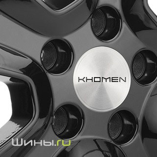 Khomen KHW1601 (Black) R16 6.5j 5x114.3 ET50.0 DIA66.1