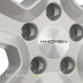 Khomen KHW1601 (F-Silver) R16 6.5j 5x114.3 ET50.0 DIA66.1