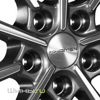 Khomen KHW1605 (Gray-FP) R16 6.5j 5x110 ET46.0 DIA63.3