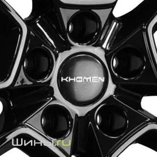 Khomen KHW1713 (Black) R17 7.0j 5x114.3 ET45.0