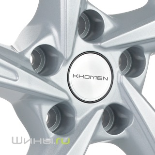 Khomen KHW1716 (F-Silver) R17 7.0j 5x108 ET40.0