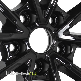 Khomen KHW1718 (Black-FP) R17 7.0j 5x114.3 ET47.0 DIA66.1