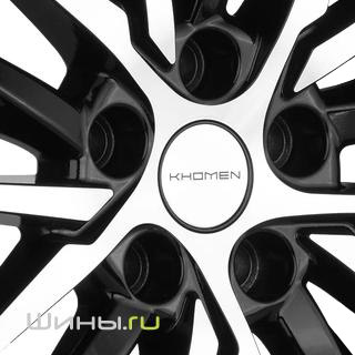 Khomen KHW1807 (Black-FP) R18 8.0j 5x108 ET47.0