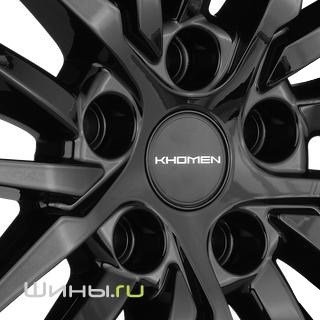 Khomen KHW1807 (Black) R18 8.0j 5x108 ET46.0