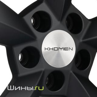 Khomen KHW1504 (Black matt) R15 6.0j 5x100 ET38.0 DIA57.1
