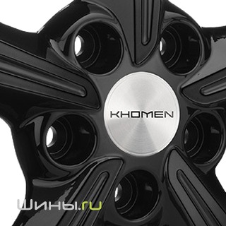 Khomen KHW1606 (Black) R16 6.5j 5x114.3 ET43.0 DIA67.1