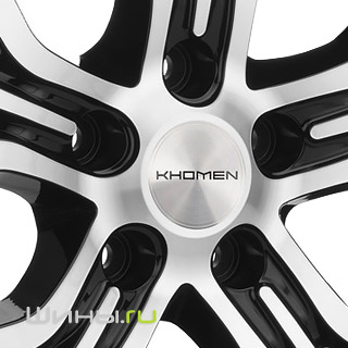 Khomen KHW1608 (Black-FP) R16 6.5j 5x114.3 ET43.0
