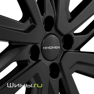 Khomen KHW1609 (Black Matt) R16 6.0j 4x100 ET41.0