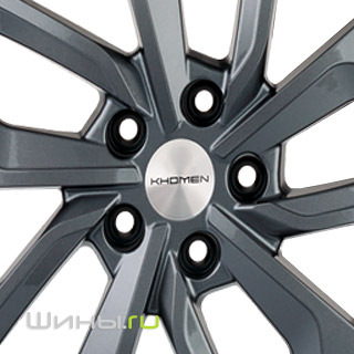 Khomen KHW1703 (Gray) R17 7.0j 5x114.3 ET45.0 DIA67.1