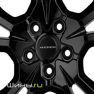 Khomen KHW1711 (Black) R17 6.5j 5x114.3 ET50.0