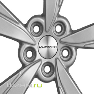 Khomen KHW1724 (F-Silver) R17 7.0j 5x108 ET40.0 DIA54.1
