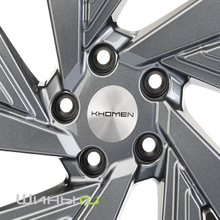 Khomen KHW1801 (Gray) R18 7.5j 5x108 ET40.0