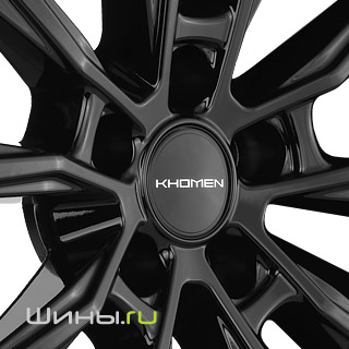 Khomen KHW1808 (Black) R18 7.5j 5x114.3 ET35.0 DIA66.1