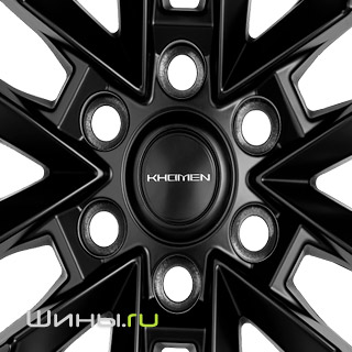 Khomen KHW2010 (Black Matt) R20 8.0j 6x139.7 ET60.0 DIA95.1
