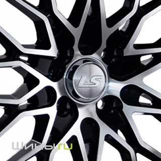 LS Wheels LS-1263 (BKF) R18 8.0j 5x114.3 ET45.0 DIA67.1