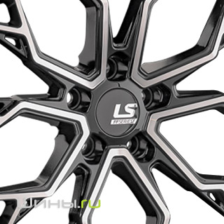 LS Wheels LS-RC61 (BKF) R21 9.0j 5x114.3 ET35.0 DIA60.1