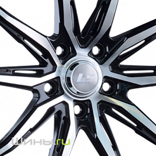 LS Wheels LS-1055 (BKF) R16 7.0j 5x114.3 ET42.0