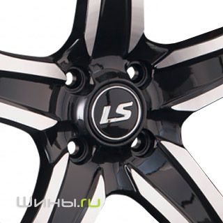 LS Wheels LS-145 (BKF-RL) R15 6.5j 5x105.0 ET39.0 DIA56.6