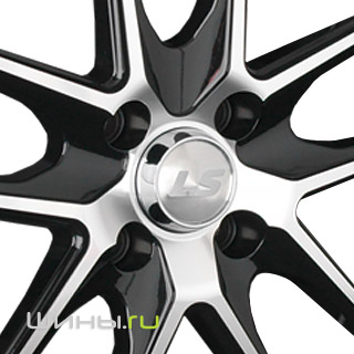 LS Wheels LS-771 (BKF) R14 6.0j 4x98.0 ET35.0 DIA58.6