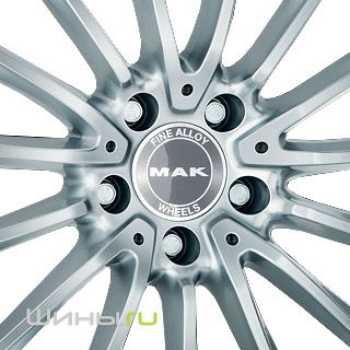 MAK Komet (Silver) R18 9.0j 5x112 ET33.0 DIA66.6