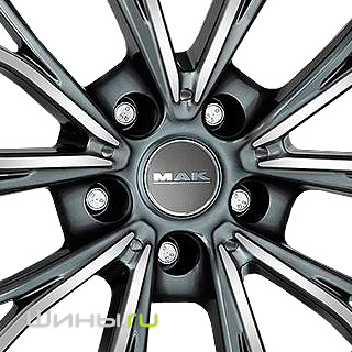 MAK Mark (Gunmetal Mirror Face) R18 7.5j 5x112 ET25.0