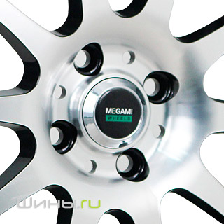 Megami MGM-2 (BKF) R15 6.0j 4x98.0 ET35.0 DIA58.6