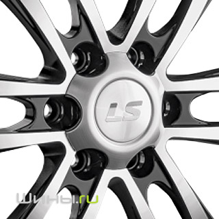 LS Wheels LS-1287 (BKF) R17 7.0j 6x139.7 ET30.0 DIA106.1