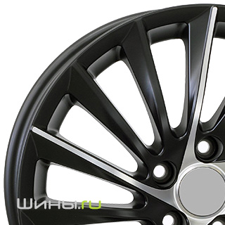 Replica Wsp Italy Giulietta W256 (Dull Black Polished)