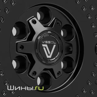 Vissol F-3601 (Satin Black) R20 8.0j 6x139.7 ET42.5 DIA77.5