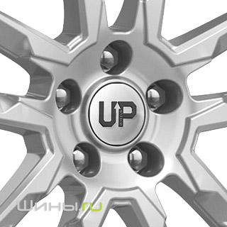 Wheels UP Up107 (Silver Classic) R17 6.5j 4x100.0 ET43.0 DIA60.1