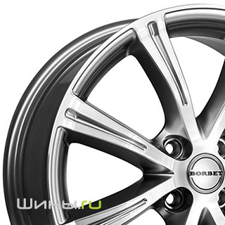 Borbet X8 (Black Chrome Polished)